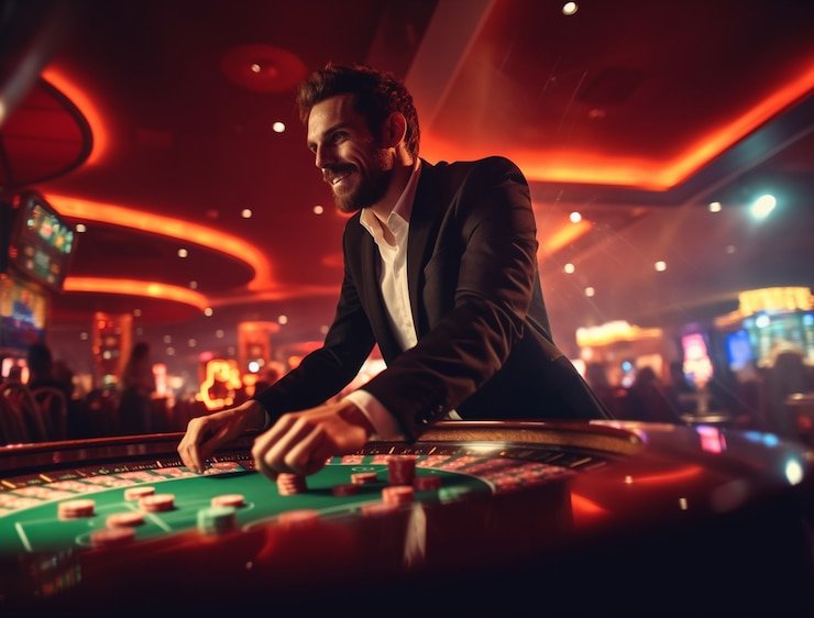 Pengguna mengakses fitur responsible gaming melalui perangkat mobile